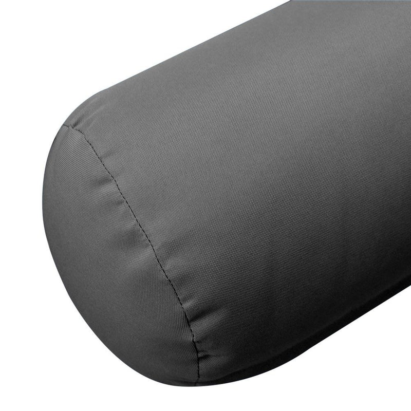 Model-1 AD003 Twin Size 5PC Knife Edge Outdoor Daybed Mattress Cushion Bolster Pillow Complete Set