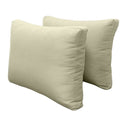 Model-1 AD005 Crib Knife Edge Bolster & Back Pillow Cushion Outdoor SLIP COVER ONLY