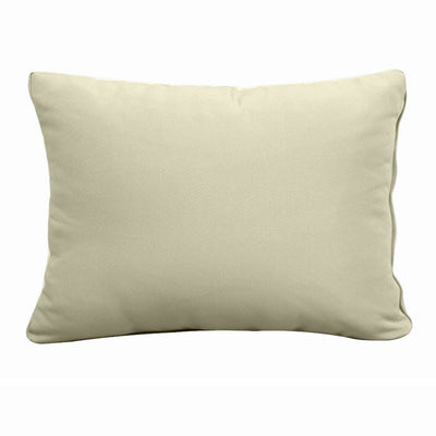 Model-1 AD005 Twin Knife Edge Bolster & Back Pillow Cushion Outdoor SLIP COVER ONLY