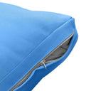 Model-1 AD102 Queen Size 5PC Knife Edge Outdoor Daybed Mattress Cushion Bolster Pillow Complete Set