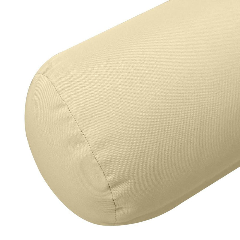 Model-1 AD103 Crib Knife Edge Bolster & Back Pillow Cushion Outdoor SLIP COVER ONLY