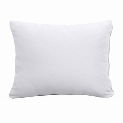Model-1 AD105 Twin Knife Edge Bolster & Back Pillow Cushion Outdoor SLIP COVER ONLY