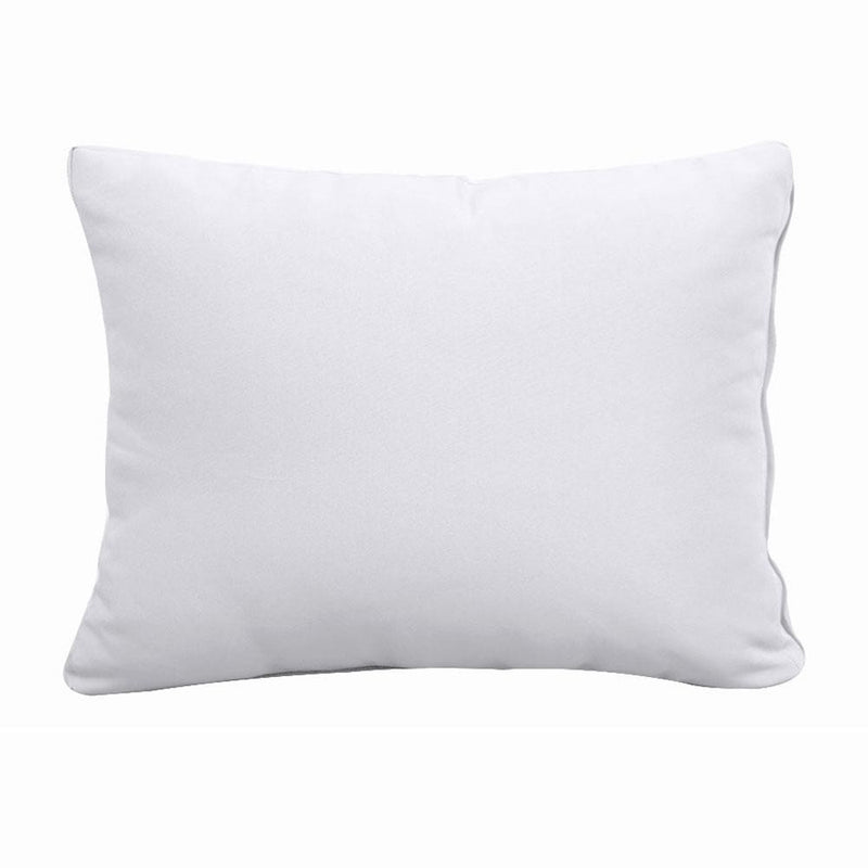 Model-1 AD105 Twin Knife Edge Bolster & Back Pillow Cushion Outdoor SLIP COVER ONLY