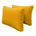 Model-1 AD108 Queen Size 5PC Knife Edge Outdoor Daybed Mattress Bolster Pillow Fitted Sheet Cover Only