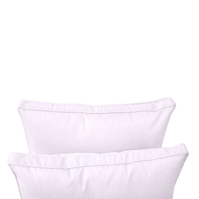 Model-1 - AD107 Full Pipe Trim Bolster & Back Pillow Cushion Outdoor SLIP COVER ONLY