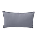 Model-2 - AD001 Twin Contrast Pipe Trim Bolster & Back Pillow Cushion Outdoor SLIP COVER ONLY