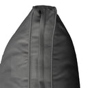 Model-2 - AD003 Crib Pipe Trim Bolster & Back Pillow Cushion Outdoor SLIP COVER ONLY