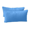 Model-2 - AD102 Crib Pipe Trim Bolster & Back Pillow Cushion Outdoor SLIP COVER ONLY