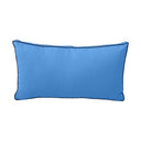Model-2 - AD102 Full Contrast Pipe Trim Bolster & Back Pillow Cushion Outdoor SLIP COVER ONLY