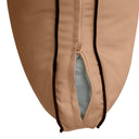 Model-2 - AD104 Queen Contrast Pipe Trim Bolster & Back Pillow Cushion Outdoor SLIP COVER ONLY