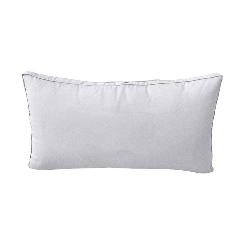 Model-2 - AD105 Twin Pipe Trim Bolster & Back Pillow Cushion Outdoor SLIP COVER ONLY