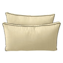 Model-2 5PC Contrast Pipe Outdoor Daybed Mattress Bolster Pillow Fitted Sheet Cover Only-Crib Size AD103