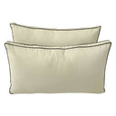 Model-2 AD005 Twin Size 5PC Contrast Pipe Outdoor Daybed Mattress Cushion Bolster Pillow Complete Set