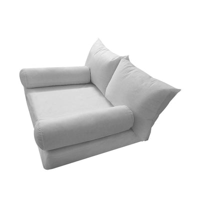 Model-2 5PC Mattress Bolster Back Rest Pillows Cushion Polyester Fiberfill 'INSERT ONLY'-Twin Size