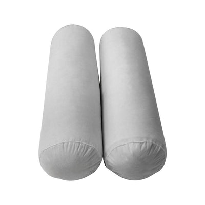 Model-2 5PC Mattress Bolster Back Rest Pillows Cushion Polyester Fiberfill 'INSERT ONLY'-Twin Size