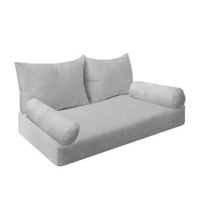 Model-2 5PC Mattress Bolster Back Rest Pillows Cushion Polyester Fiberfill 'INSERT ONLY'-Twin-XL Size