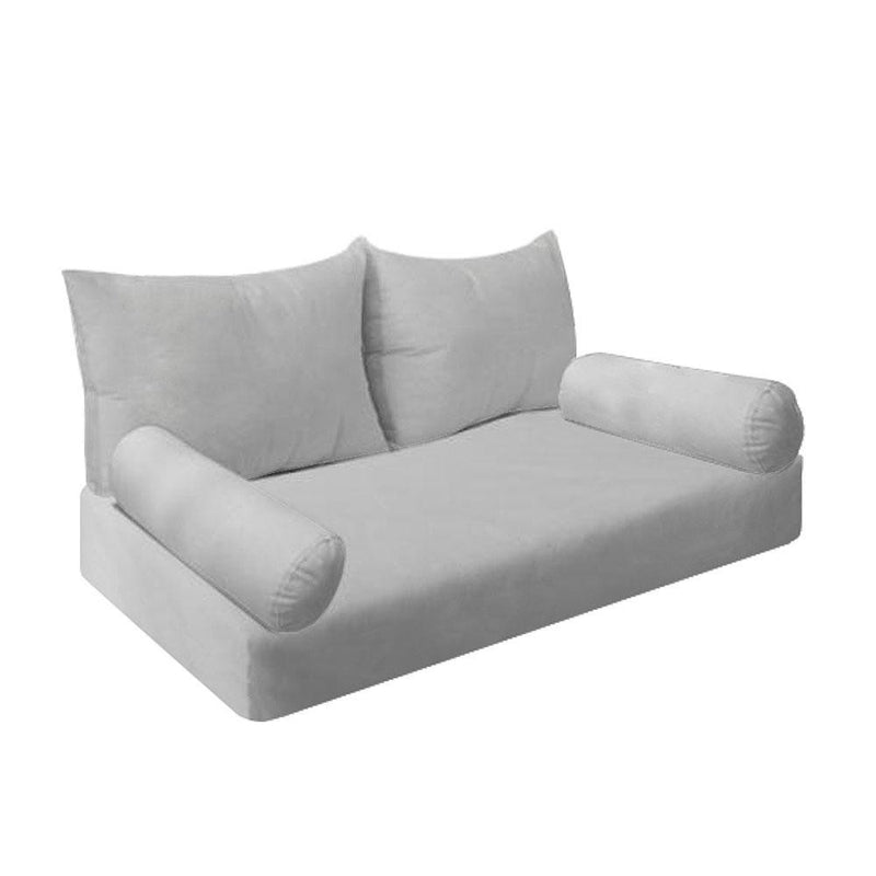 Model-2 5PC Mattress Bolster Back Rest Pillows Cushion Polyester Fiberfill &