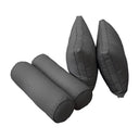 Model-2 5PC Pipe Outdoor Daybed Mattress Bolster Pillow Fitted Sheet Cover Only-Full Size AD003