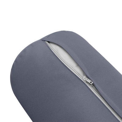 Model-2 AD001 Crib Knife Edge Bolster & Back Pillow Cushion Outdoor SLIP COVER ONLY
