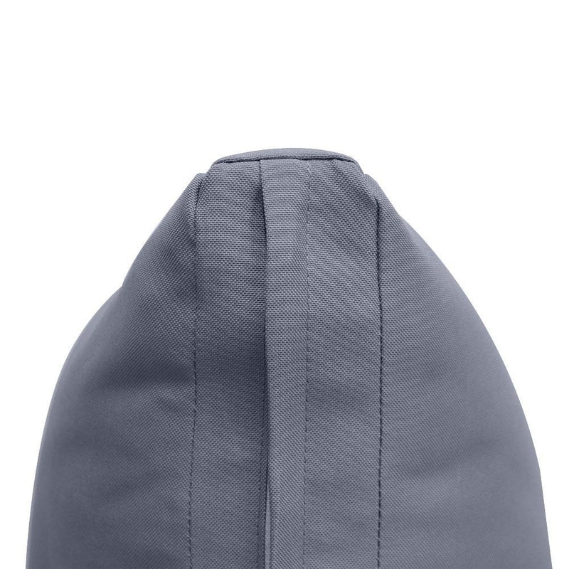 Model-2 AD001 Full Knife Edge Bolster & Back Pillow Cushion Outdoor SLIP COVER ONLY