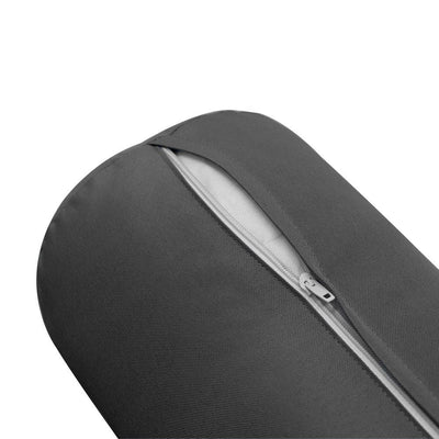 Model-2 AD003 Crib Knife Edge Bolster & Back Pillow Cushion Outdoor SLIP COVER ONLY