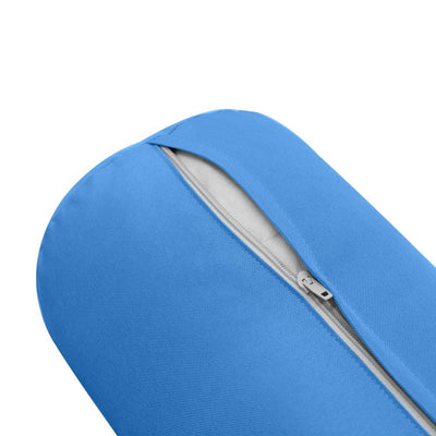 Model-2 AD102 Crib Knife Edge Bolster & Back Pillow Cushion Outdoor SLIP COVER ONLY