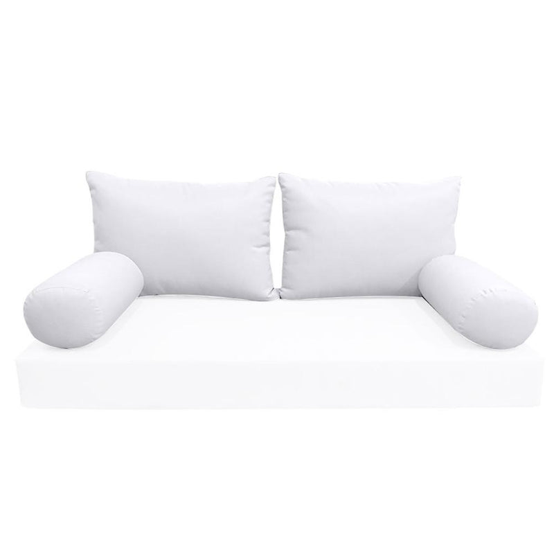 Model-2 AD105 Full Knife Edge Bolster & Back Pillow Cushion Outdoor SLIP COVER ONLY