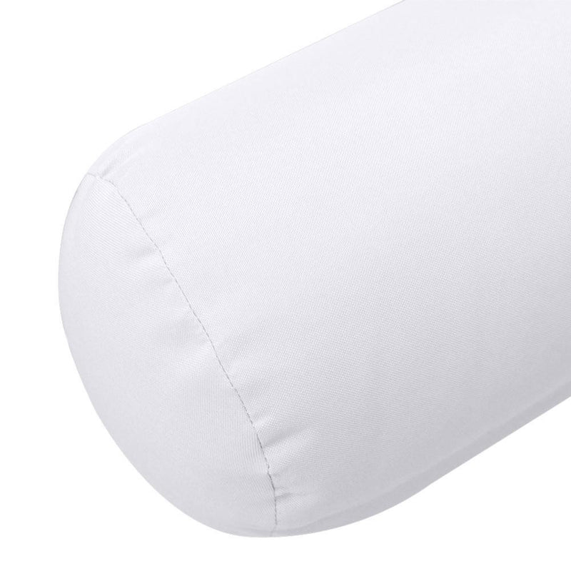 Model-2 AD105 Queen Knife Edge Bolster & Back Pillow Cushion Outdoor SLIP COVER ONLY