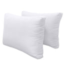 Model-2 AD105 Queen Size 5PC Knife Edge Outdoor Daybed Mattress Cushion Bolster Pillow Complete Set