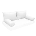 Model-2 AD106 Full Knife Edge Bolster & Back Pillow Cushion Outdoor SLIP COVER ONLY