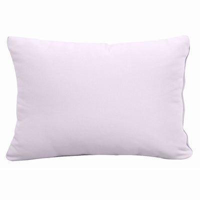 Model-2 AD107 Crib Knife Edge Bolster & Back Pillow Cushion Outdoor SLIP COVER ONLY