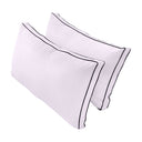 Model-2 - AD107 Crib Contrast Pipe Trim Bolster & Back Pillow Cushion Outdoor SLIP COVER ONLY