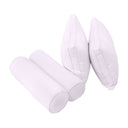 Model-2 - AD107 Crib Pipe Trim Bolster & Back Pillow Cushion Outdoor SLIP COVER ONLY