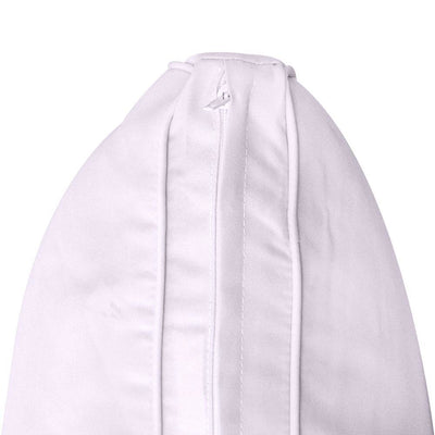 Model-2 - AD107 Crib Pipe Trim Bolster & Back Pillow Cushion Outdoor SLIP COVER ONLY