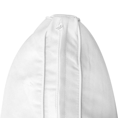 Model-2 - AD106 Twin Pipe Trim Bolster & Back Pillow Cushion Outdoor SLIP COVER ONLY