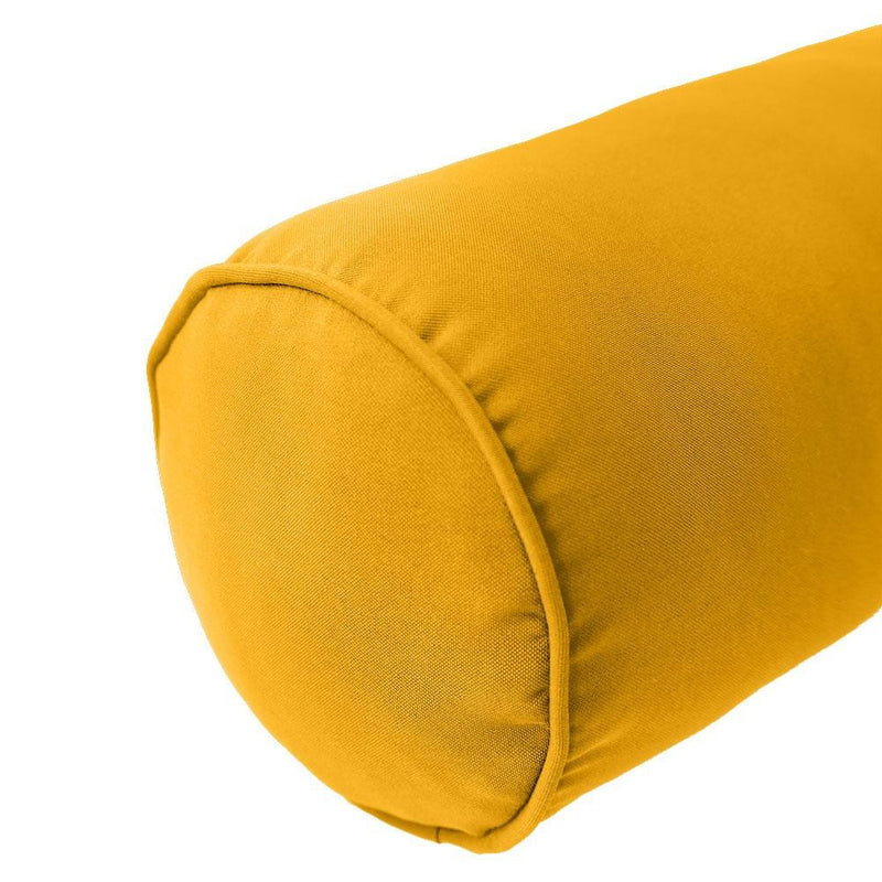 Model-2 - AD108 Twin Pipe Trim Bolster & Back Pillow Cushion Outdoor SLIP COVER ONLY
