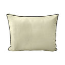 Model-3 - AD005 Queen Contrast Pipe Trim Bolster & Back Pillow Cushion Outdoor SLIP COVER ONLY