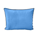 Model-3 - AD102 Crib Contrast Pipe Trim Bolster & Back Pillow Cushion Outdoor SLIP COVER ONLY
