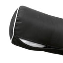 Model-3 6PC Contrast Pipe Outdoor Daybed Mattress Bolster Pillow Fitted Sheet Cover Only-Crib Size AD003
