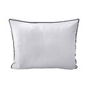 Model-3 6PC Contrast Pipe Outdoor Daybed Mattress Bolster Pillow Fitted Sheet Cover Only-Full Size AD105