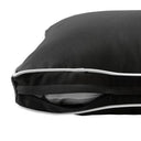 Model-3 AD003 Crib Size 6PC Contrast Pipe Outdoor Daybed Mattress Cushion Bolster Pillow Complete Set