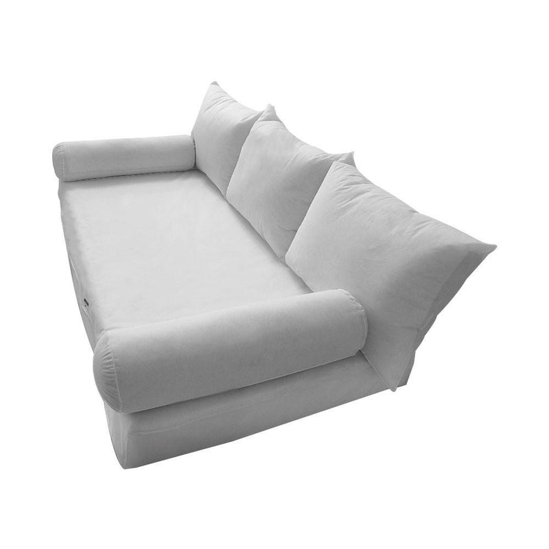 Style3 6PC Mattress Bolster Back Rest Pillows Cushion Polyester Fiberfill &