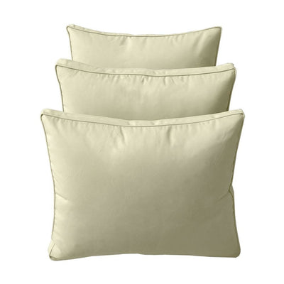 Model-3 6PC Pipe Outdoor Daybed Mattress Bolster Pillow Fitted Sheet Cover Only-Full Size AD005
