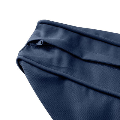 Model-3 6PC Pipe Outdoor Daybed Mattress Bolster Pillow Fitted Sheet Cover Only-Full Size AD101