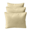 Model-3 6PC Pipe Outdoor Daybed Mattress Bolster Pillow Fitted Sheet Cover Only-Full Size AD103