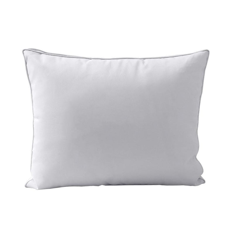 Model-3 6PC Pipe Outdoor Daybed Mattress Bolster Pillow Fitted Sheet Cover Only-Full Size AD105