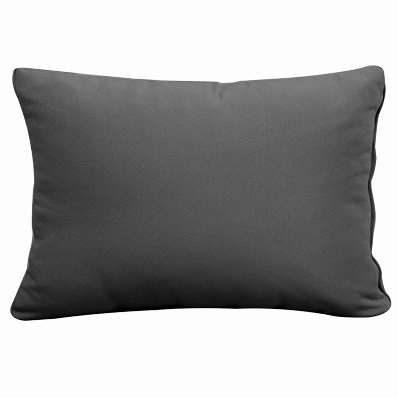 Model-3 AD003 Queen Knife Edge Bolster & Back Pillow Cushion Outdoor SLIP COVER ONLY