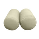 Model-3 - AD005 Crib Knife Edge Bolster & Back Pillow Cushion Outdoor SLIP COVER ONLY