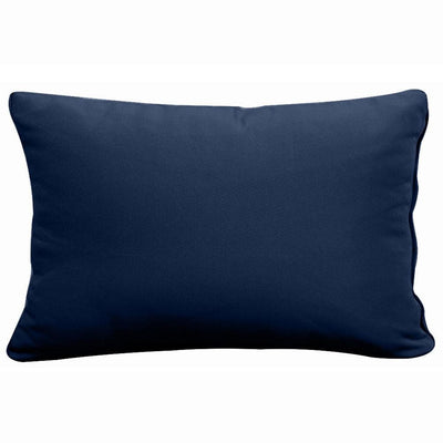 Model-3 AD101 Queen Knife Edge Bolster & Back Pillow Cushion Outdoor SLIP COVER ONLY