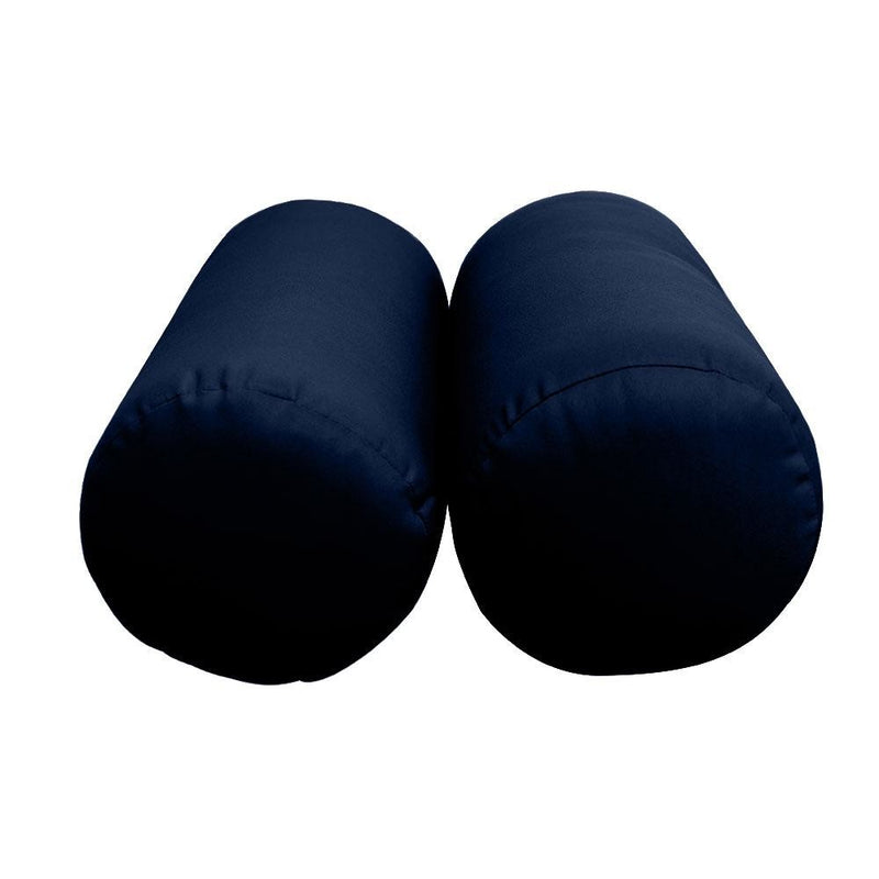 Model-3 AD101 Twin Size 6PC Knife Edge Outdoor Daybed Mattress Cushion Bolster Pillow Complete Set